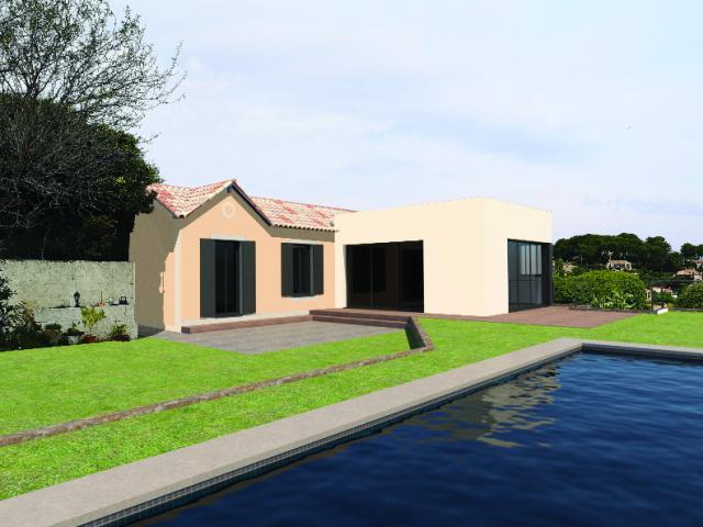 Extension d'une maison entre contemporain et historique à Vallauris