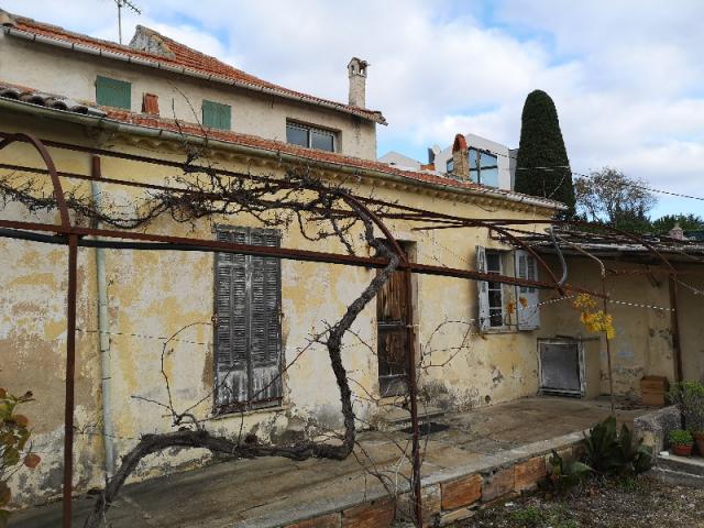 Rénovation lourde d'une maison sur les hauteurs de Vallauris