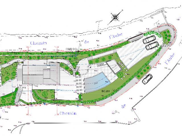 Surélévation et modernisation d'une villa sur les hauteurs de Golfe-Juan