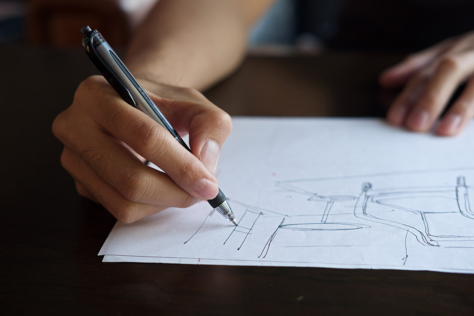 Croquis architecte